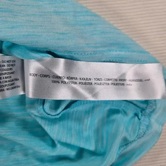 Ariat Tek Series Blue Laguna Short Sleeve T-Shirt Women's Size Large - Picture 3 of 6